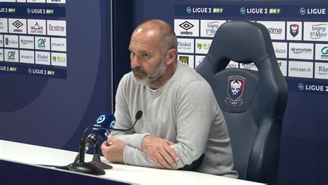 J8 Ligue 2 BKT La réaction de P Dupraz après SMCaen 1 0 EA Guingamp