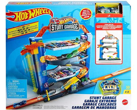 Mattel Hot Wheels City Stunt Garage Play Set MTTGNL70 AMain Hobbies