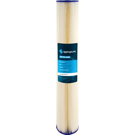 SP R5 20BB 20x4 5 Pleated Polyester Filter Cartridge 15 89