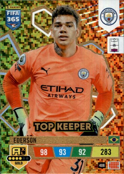 Fifa Gold Top Keeper Ederson Manchester Allegro Pl