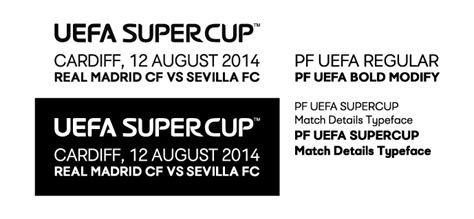 Football Teams Shirt And Kits Fan Pf Uefa Supercup Font