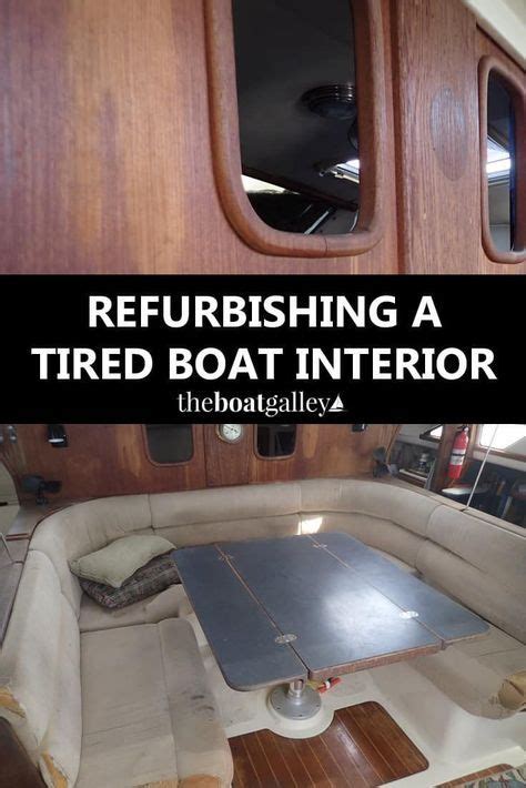 Our Boat Renovation Begins - The Boat Galley | Boat galley, Boat ...