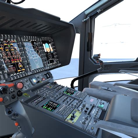 3D Realistic Airbus H160 Interior - TurboSquid 1517979