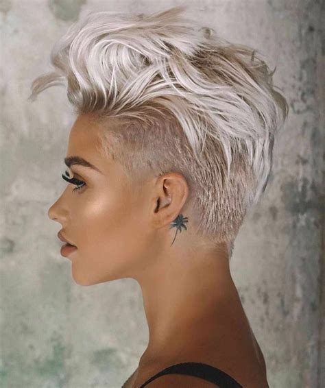 Frisuren F R Frech Und Kurze Haare Frauen Undercut