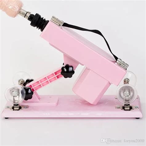 Fashion Sex Toys Golden Gun Cannon Machine Gun Masturbation Machine For Female Machine Gun