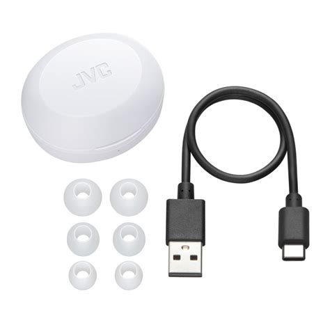 Casque Sans Fil JVC Gumy Mini HA A5T Blanc PcComponentes Fr