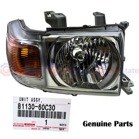 GENUINE TOYOTA LANDCRUISER 79 Series VDJ Front LH Headlamp Headlight