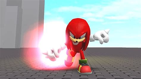 Knuckles Testing Roblox Youtube