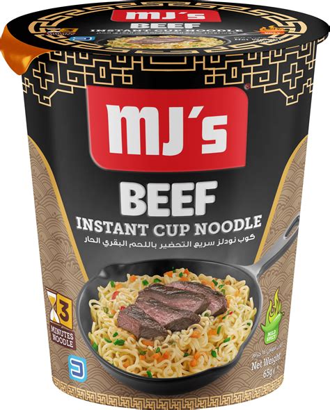 Beef Instant Cup Noodles Jobeco Food