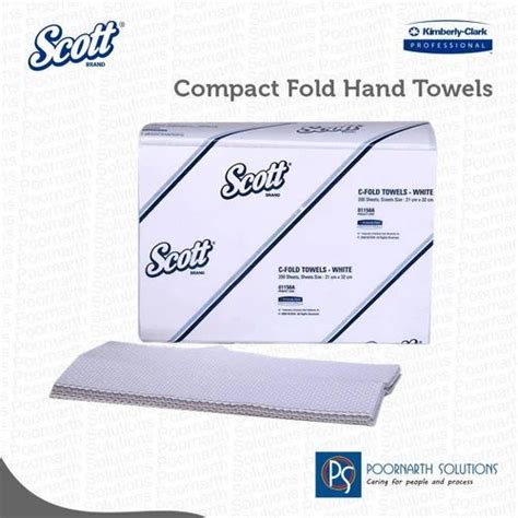 Plain Folded Tissue Compact Fold Towel Multi Fold Towel Scott A