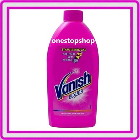 Vanish Liquid Fabric Stain Remover 450mL Lazada PH