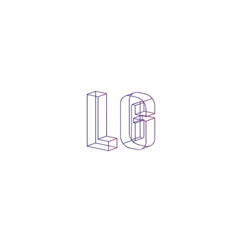 Letra Criativa Design De Logotipo Lg Vetor Premium