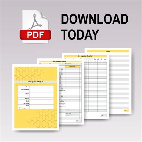 Printable Hive Inspection Sheet Pdf Beehive Inspection Sheet Inspire