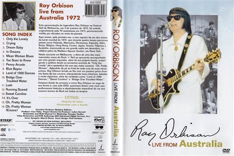 Dvd Roy Orbison Live From Australia R Em Mercado Livre