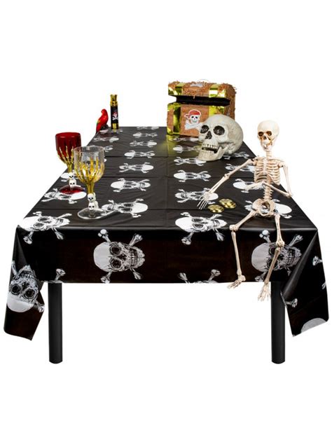 Plastiktischdecke Pirat Jolly Roger 130 X 180 Cm Feierwelt