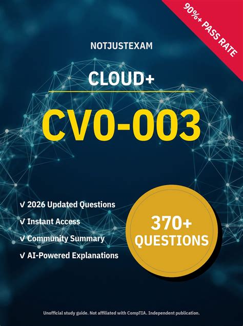 Comptia Cloud Cv0 003 Study Guide