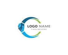 helping hand logo sign illustration  stock photo public domain