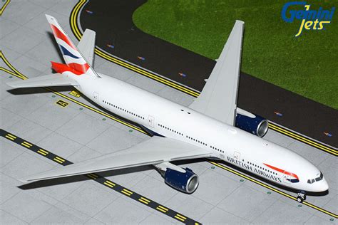 Модель самолета Gemini Jets G2BAW1130 Boeing 777 200ER British Airways