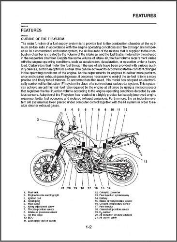 Yamaha Xt Z Tenere Service Repair Manual Cd Xt Z