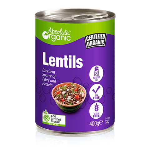 Lentils 400g – Absolute Organic