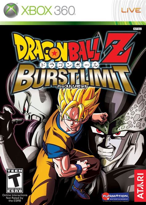 Dragon Ball Z Burst Limit Xbox 360 Game