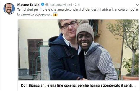 Migranti Don Biancalani il centro di Vicofaro non è chiuso La visita