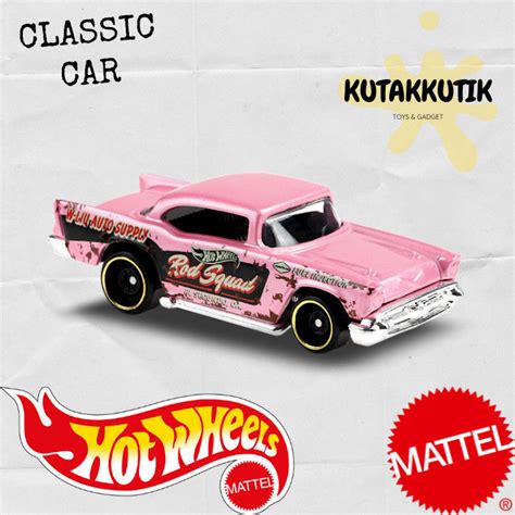 Hot Wheels Mobil Sedan Klasik Chevy Pink Rod Squad Hotwheels Lazada Indonesia