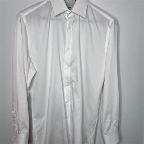 Ted Baker Shirts Ted Baker Endurance Mens White Ls Shirt Size L