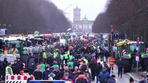 Un Nou Protest De Amploare Al Fermierilor A Avut Loc N Germania