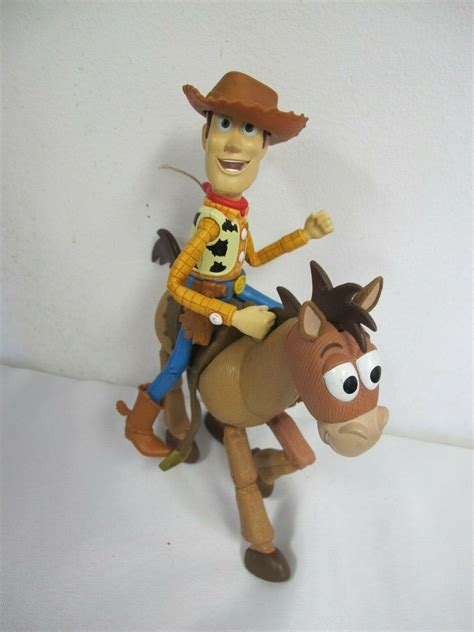 TOY STORY WOODY & BULLSEYE ACTION FIGURES 7" MATTEL | #4609780255