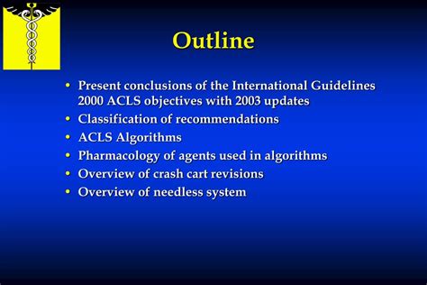 Ppt Overview Of Acls Pharmacology And Update On New Acls Guidelines