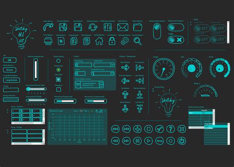 Meet Sketchy A New Ui Controls Kit With Hand Drawn Controls Ni