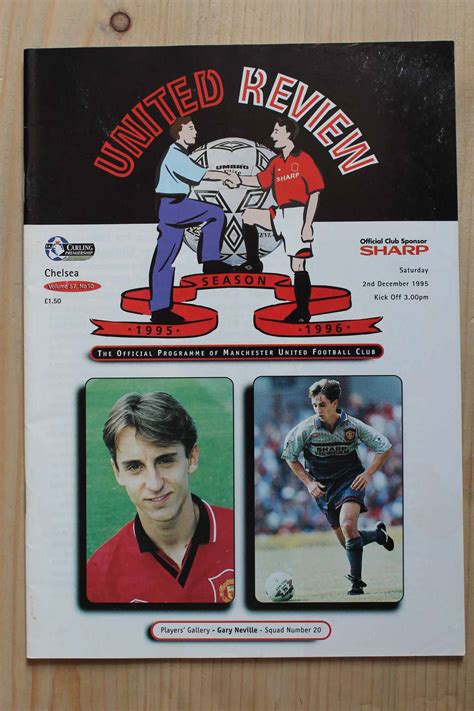 Manchester United Man Utd Football Programmes For Sale Match Day