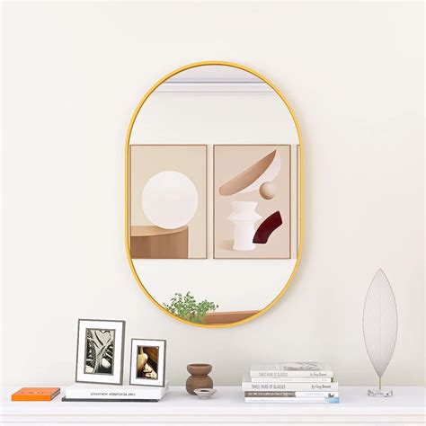 Buy Beauty U Oval Wall Mirror X Wall Mounted Mirror With Aluminum