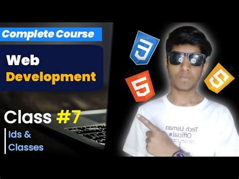 HTML TUTORIAL Ids Classes Complete Web Development Course YouTube