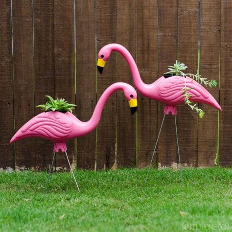 8 Fun Flamingo Crafts Plastic Pink Flamingos Flamingo Garden