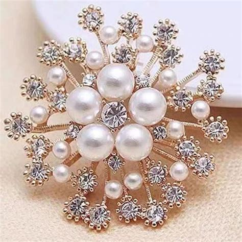 Брошь "Снежинка" - купить с доставкой по выгодным ценам в интернет ...