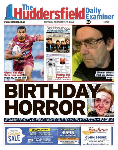 Huddersfield Examiner 2018 02 20