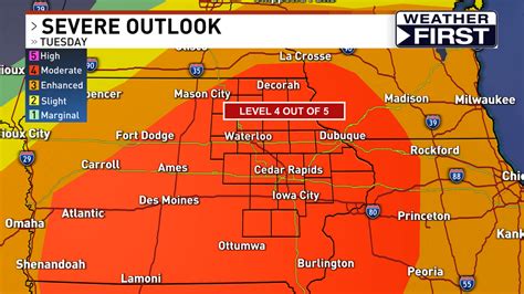 Damaging winds, tornadoes, and hail possible with storms Tuesday in ...