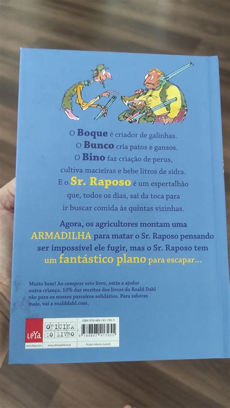 O Fantástico Sr Raposo de Roald Dahl No meu saco de histórias