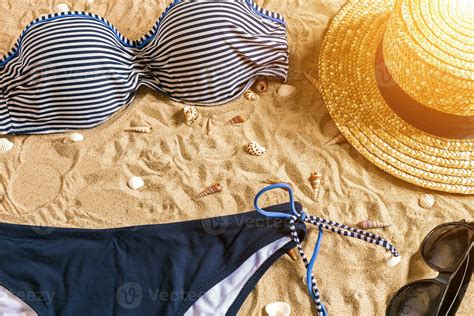 Summer Bikini And Accessories Stylish Beach Set Beach Bikini Summer