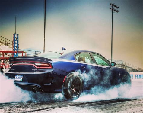 2015 Dodge Charger Hellcat Burnout