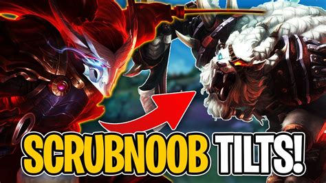 Making Scrubnoob Rage On Stream League Of Legends Youtube