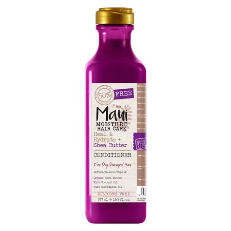 Maui Moisture Heal Hydrate Shea Butter Conditioner To Repair Tight