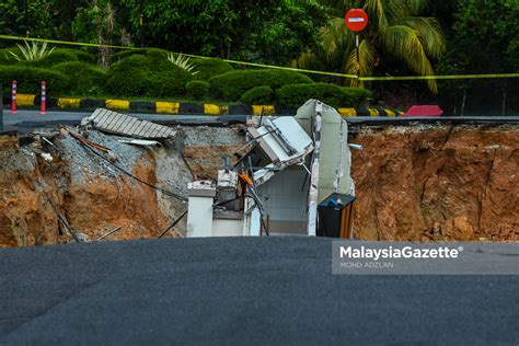 Takungan Air Paip Pecah Antara Punca Tanah Runtuh Di Akademi Sprm