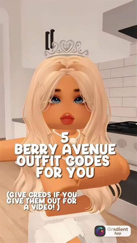 Berry Avenue Outfit Codes Video In 2023 Berries Coding Roblox Roblox