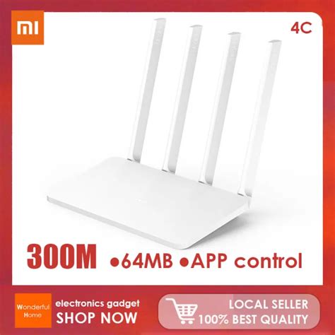 【philippine Spot】original Xiaomi Mi Wifi Router 4a 4c Wifi 64 Ram 802