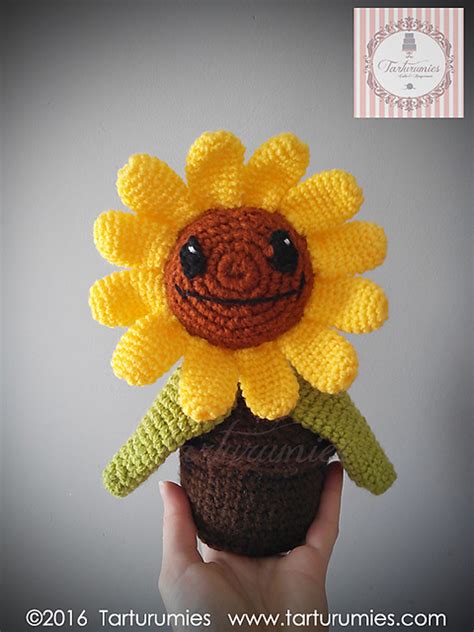 Ravelry: Amigurumi: Girasol / Sunflower pattern by Tarturumies