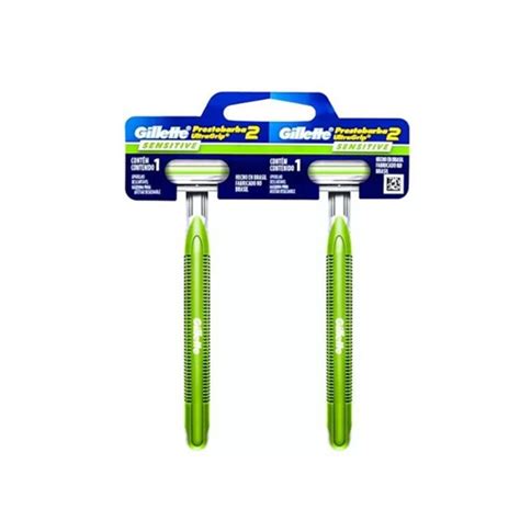 Aparelho Barbear Gillette Prestobarba C 2 Sensitive Aparelho De