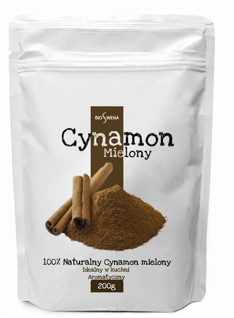 Cynamon Mielony 200g BIO 213 Ceny Opinie Sklep BIOSWENA